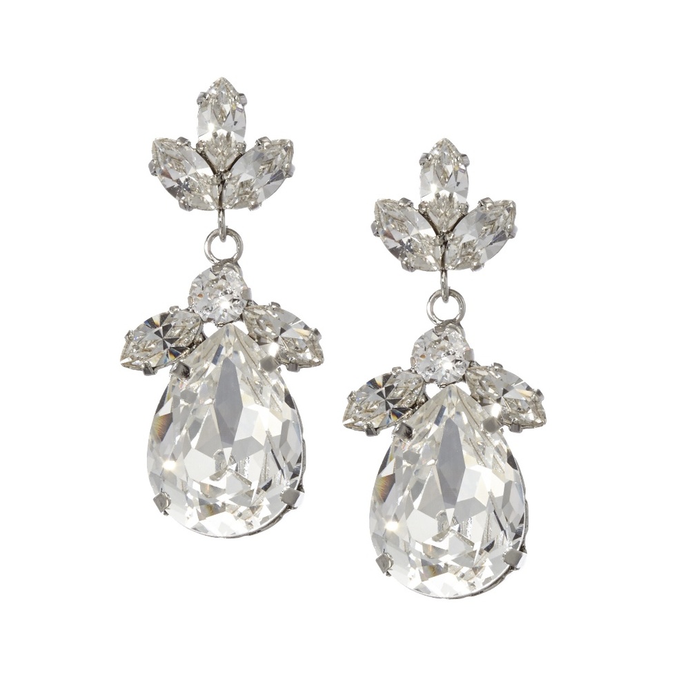 Belle Crystal Drop Earrings
